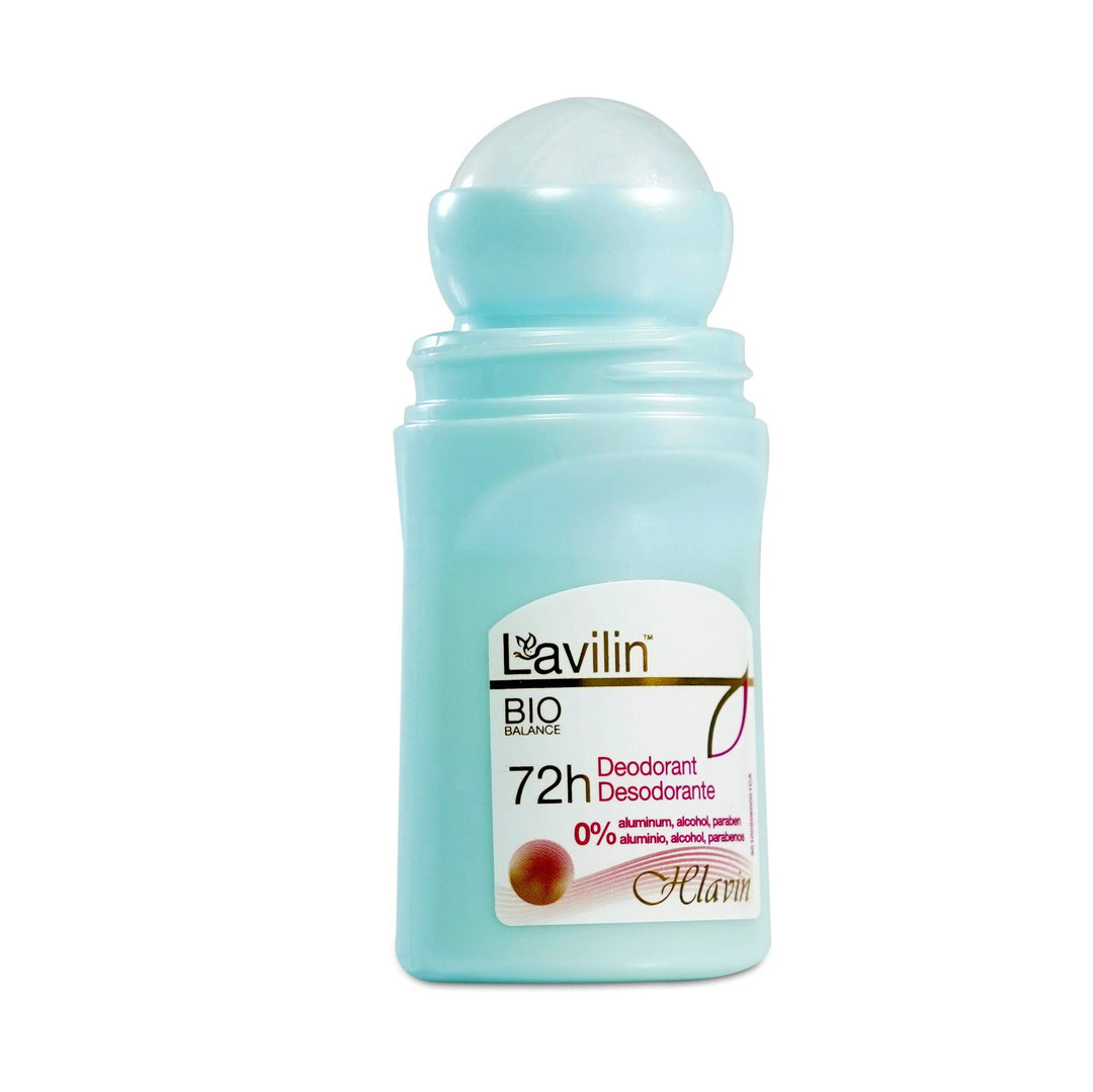 LAVILIN Roll On Deodorant for Women and Men - Aluminum Free Deodorant with Up to 72 Hour Long-Lasting Protection and Odor Control – Alcohol, Paraben and Cruelty FREE Sensitive Skin deodorant (2 oz)