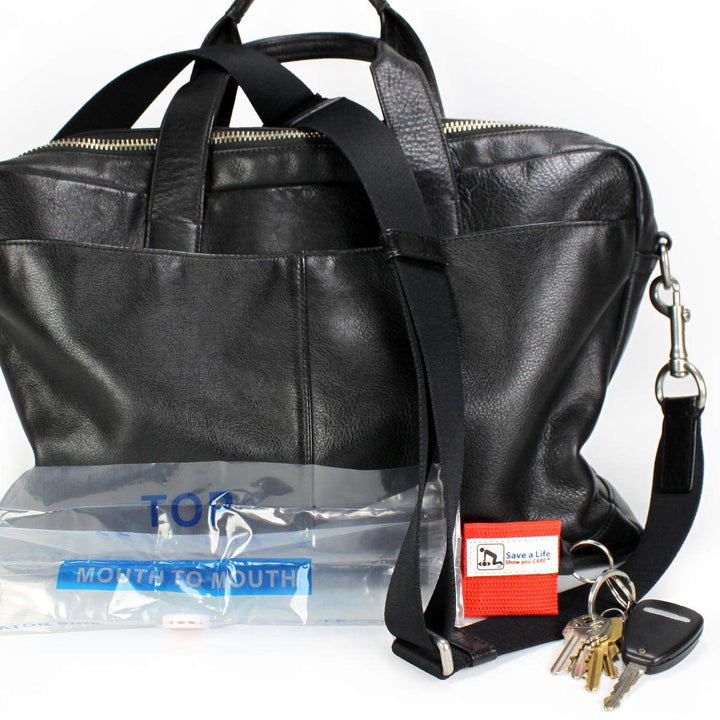 American CPR, CPR Emergency Rescue Face Shield with One-way Valve, Mask for Key Chain or Pocket, Breathing Barrier, 25 Pack