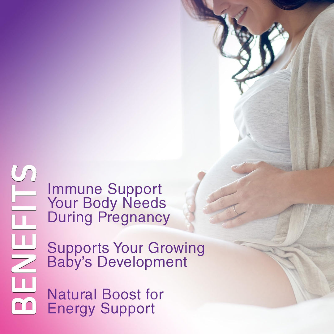 Prenatal Gummy with Folic Acid, Prenatal Vitamins and M