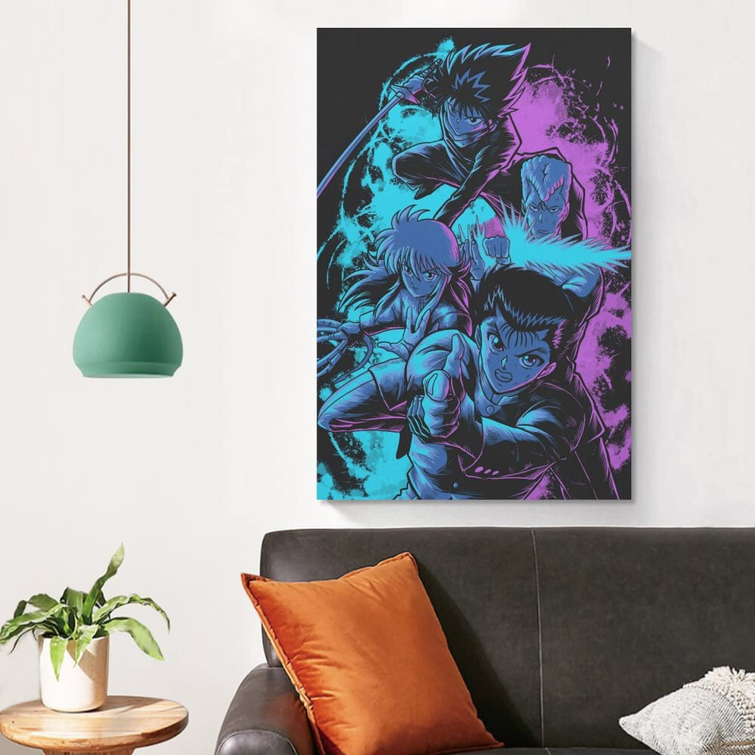 Yu Yu Hakusho Poster Canvas Wall Art Painting Posters Decoration Room Decor Unframe 12x18inch(30x45cm)