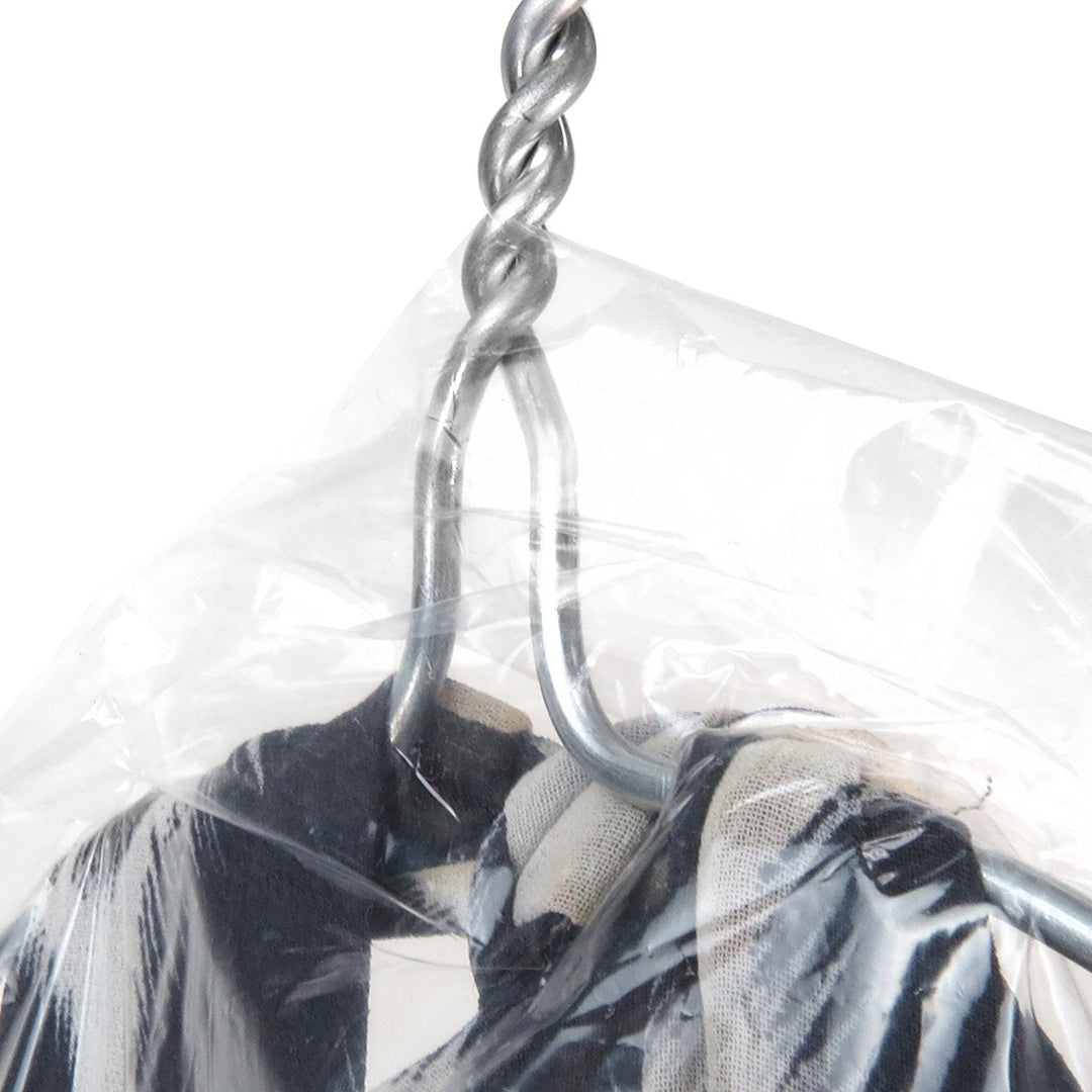 20 Clear 72inch 80 Gauge Dry Cleaning Laundrette Polythylene Garment Cover Protector Bag
