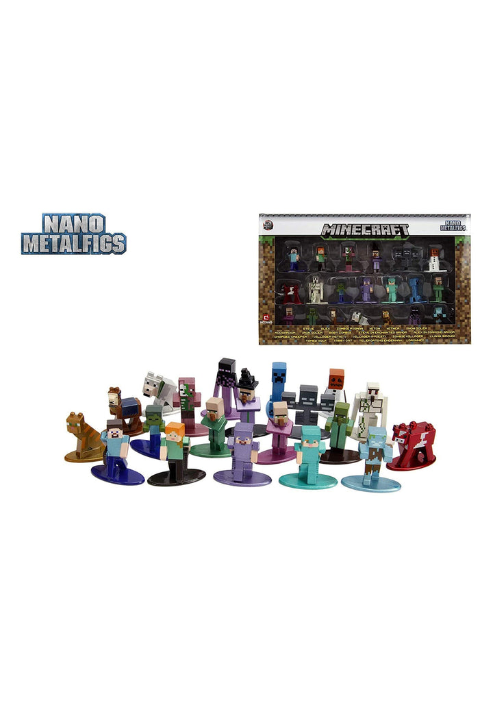 Jada Nano Metalfigs Minecraft 20 Pk Wave 2