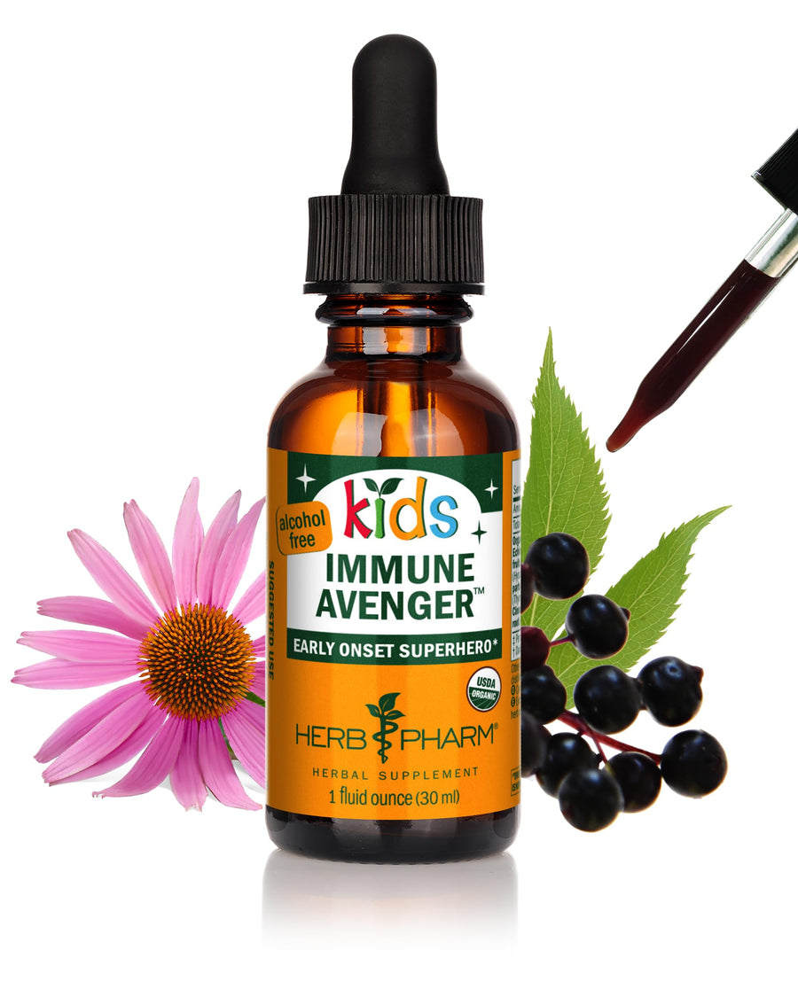Herb Pharm Kids Certified-Organic Alcohol-Free Immune A