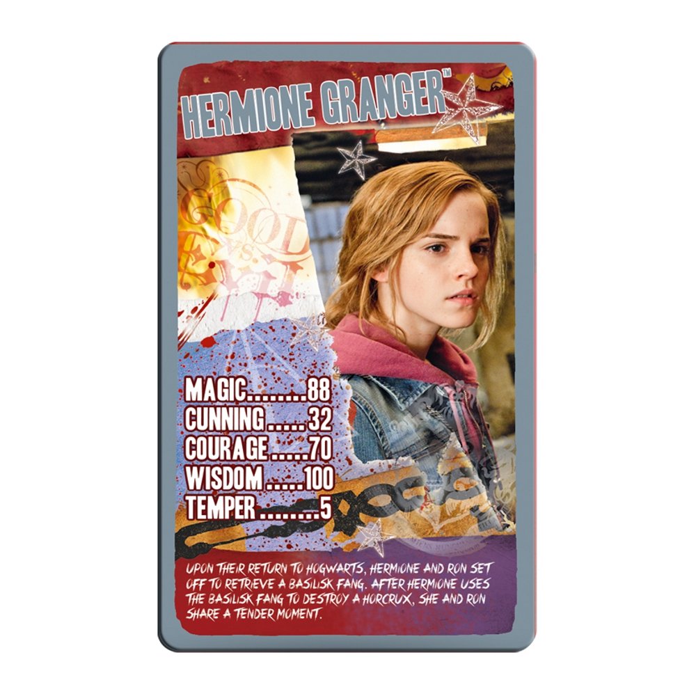Harry Potter &amp; The Deathly Hallows Part 2 Top Trumps Card Game
