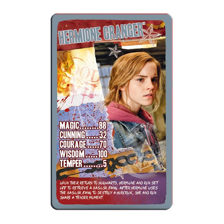 Harry Potter &amp; The Deathly Hallows Part 2 Top Trumps Card Game
