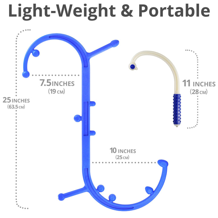 Company&#39;s Duo Self Massage Tool Bundle: Buddy Trigger Point Massage Tool and Buddy Mini - (Mini Color May Vary)