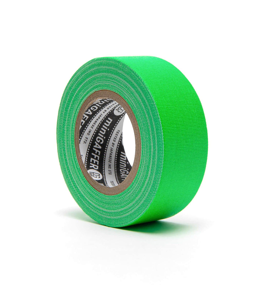 1 inch x 11 Yards Fluorescent Green Mini Gaffer Tape. PRO Medium Grade &amp; No Residue. UV Blacklight Tape. Micro Gaffer Tape for Social distancing + Marking Floor (trueGAFF25/9/FL-GR - 1inX11ya)
