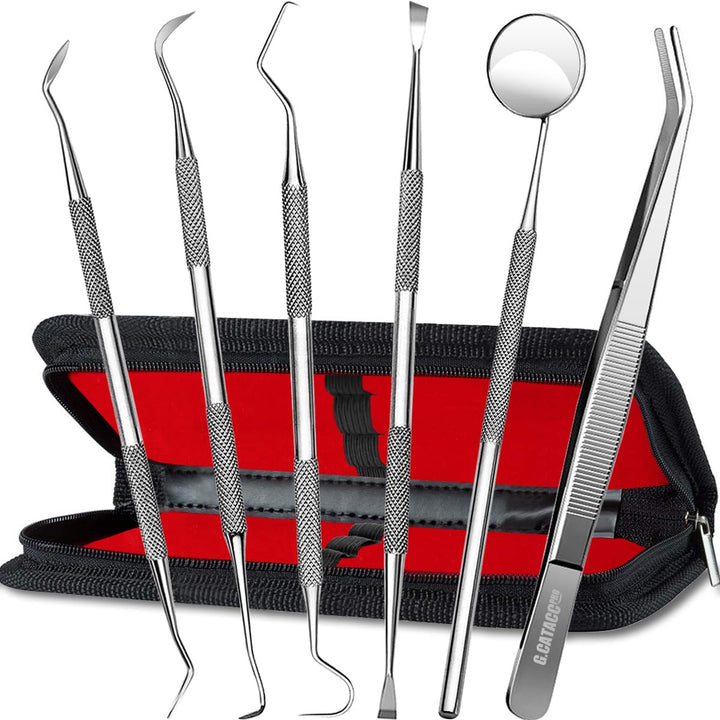 G.CATACC Dental Tools, Dental Pick Teeth Cleaning Tools