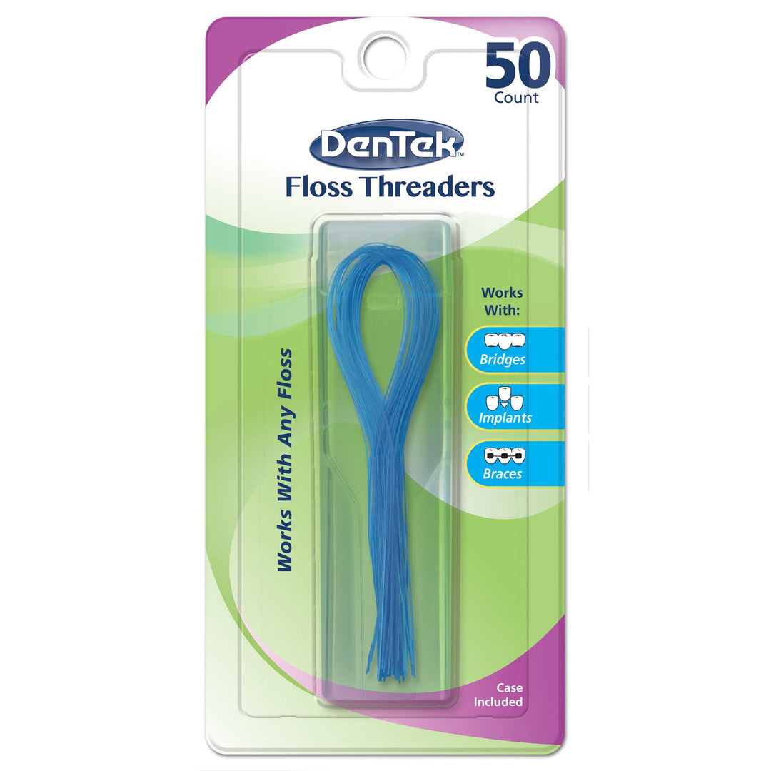 Dentek Floss Threaders 50 Count (3 Pack) by Dentek