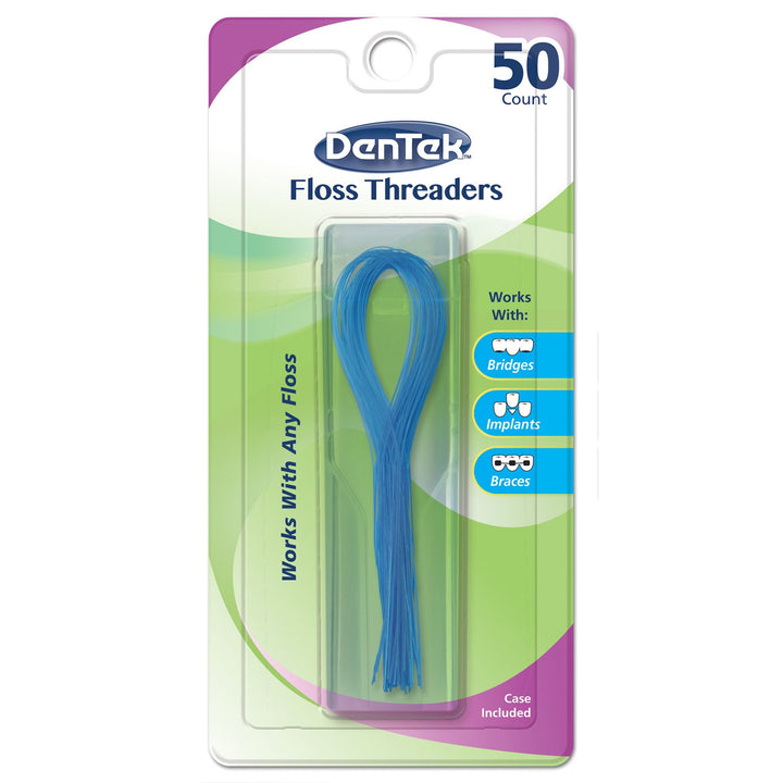 Dentek Floss Threaders 50 Count (3 Pack) by Dentek