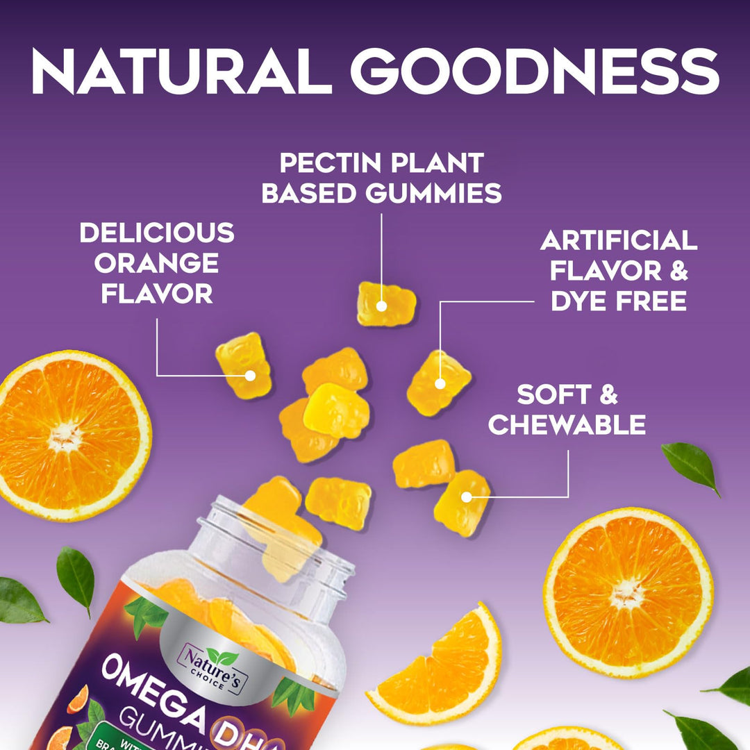 Omega 3 Fish Oil Gummies - Triple Strength Omega 3 Gumm
