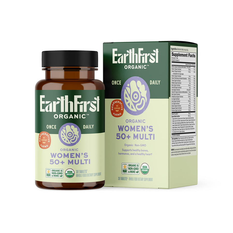 Once Daily Multivitamin for Women 50+, Supports Bone Strength, Energy, and Heart Health, 30 Count