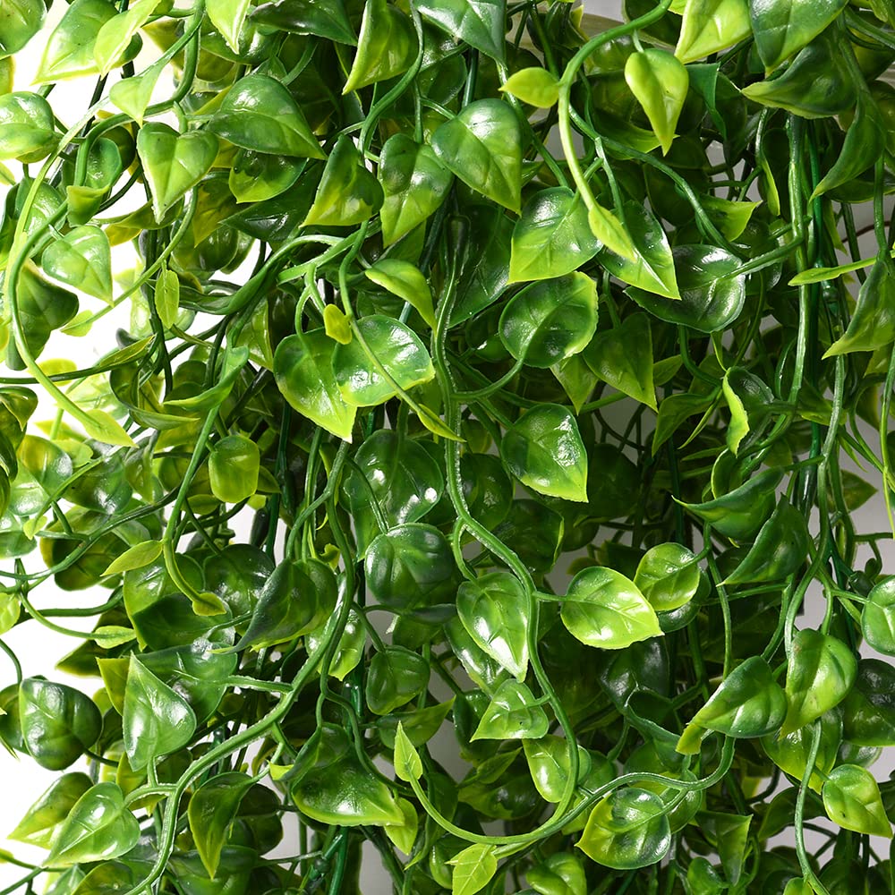 CLONG 2pcs Artificial Hanging Plants 32-in Fake Hanging