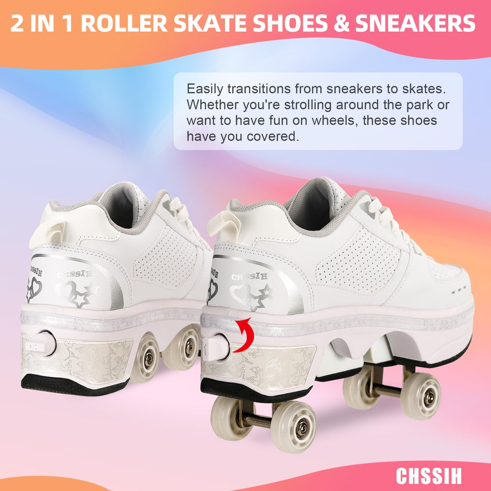 Roller Skate Shoes for Girls and Women - Kick Roller Sk