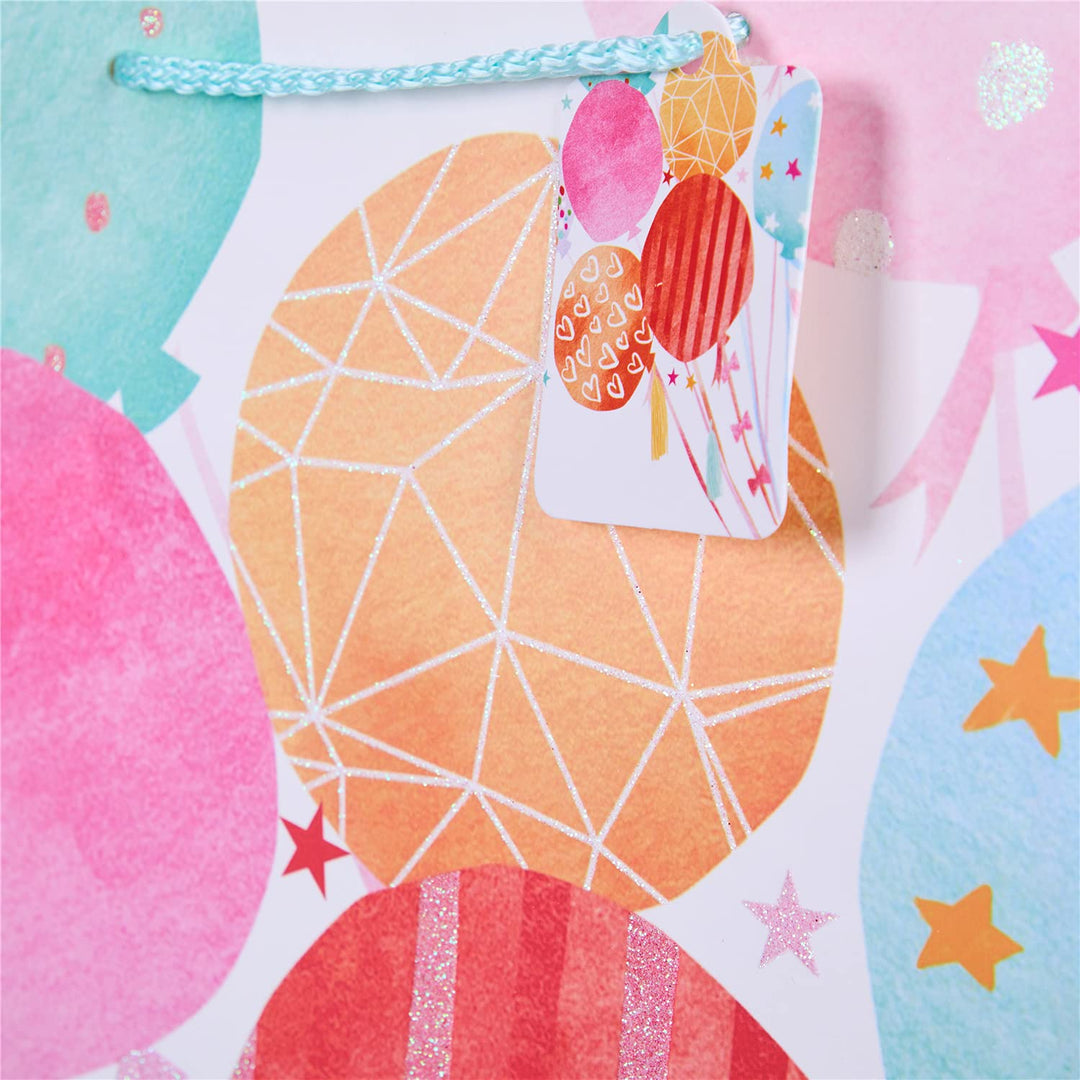 16.5 Extra Large Gift Bags for Birthdays Party with Tis