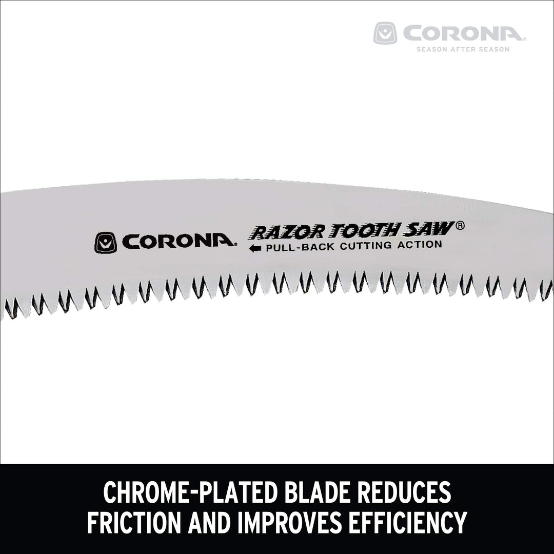 Corona RS 7395 Razor Tooth Pruning Saw, 14-Inch Curved Blade