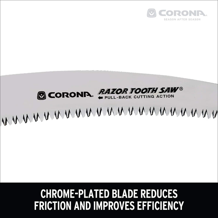Corona RS 7395 Razor Tooth Pruning Saw, 14-Inch Curved Blade