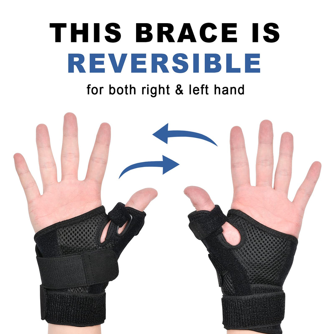 Thumb Splint with Wrist Support Brace-Thumb Brace for C