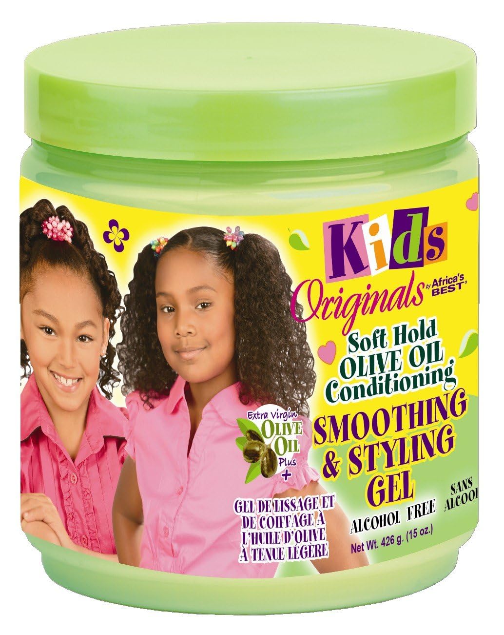 Africas Best Kids Organics Smooth &amp; Style Gel 15oz Jar