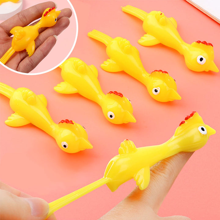 Slingshot Chicken for Kids Rubber Chicken for Boy and Girl Party Favor(20 Pcs)