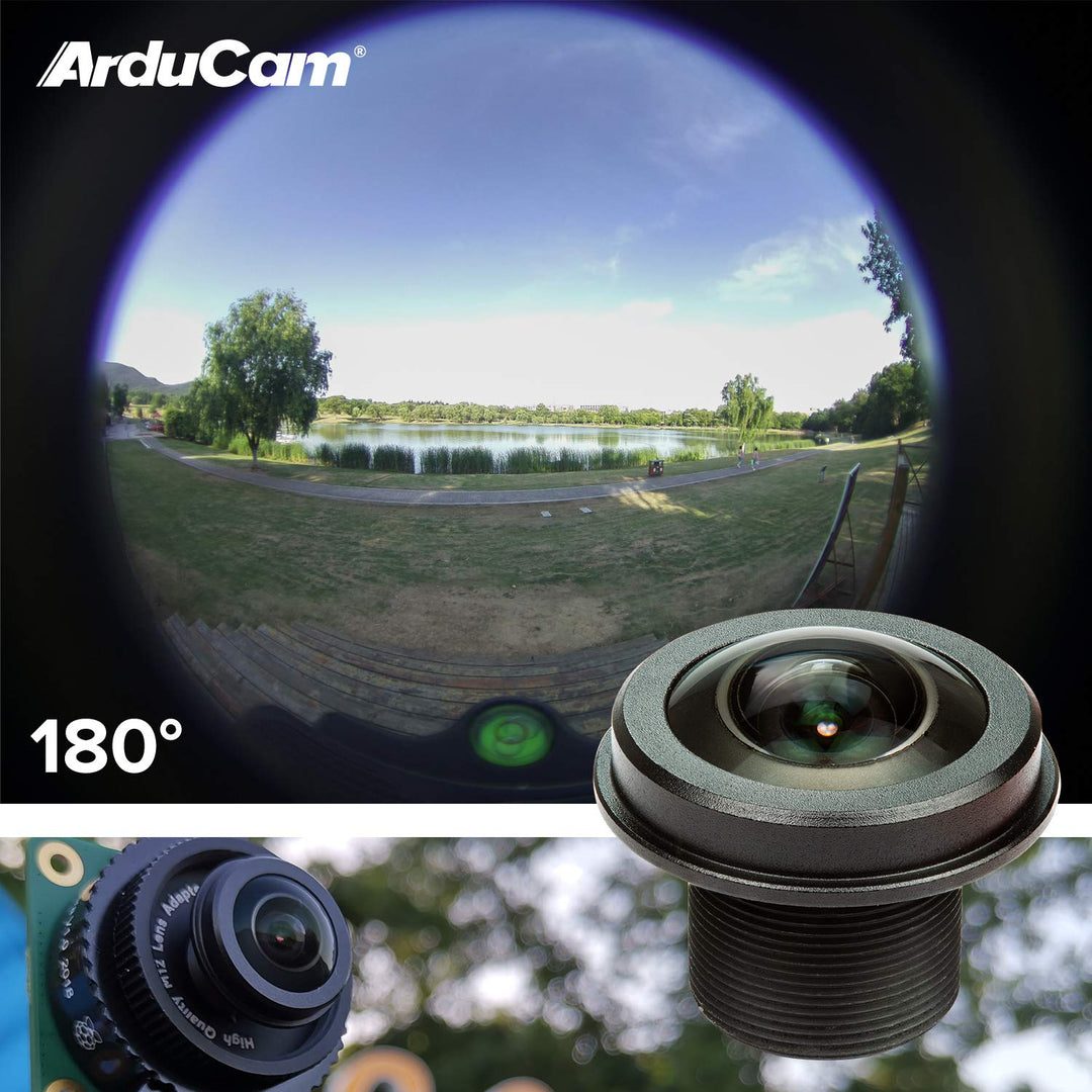 Arducam M12 Lens Kit for Raspberry Pi HQ Camera (Type 1