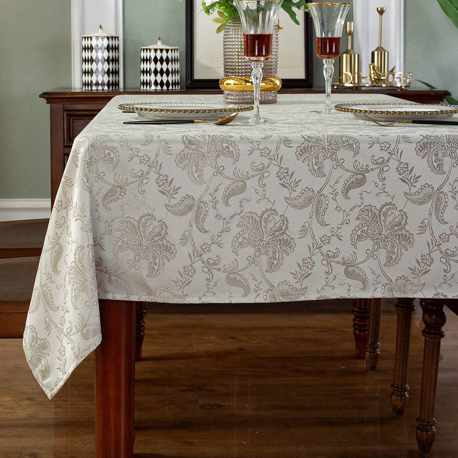 SASTYBALE Tablecloth Polyester Rectangle Table Cloths S