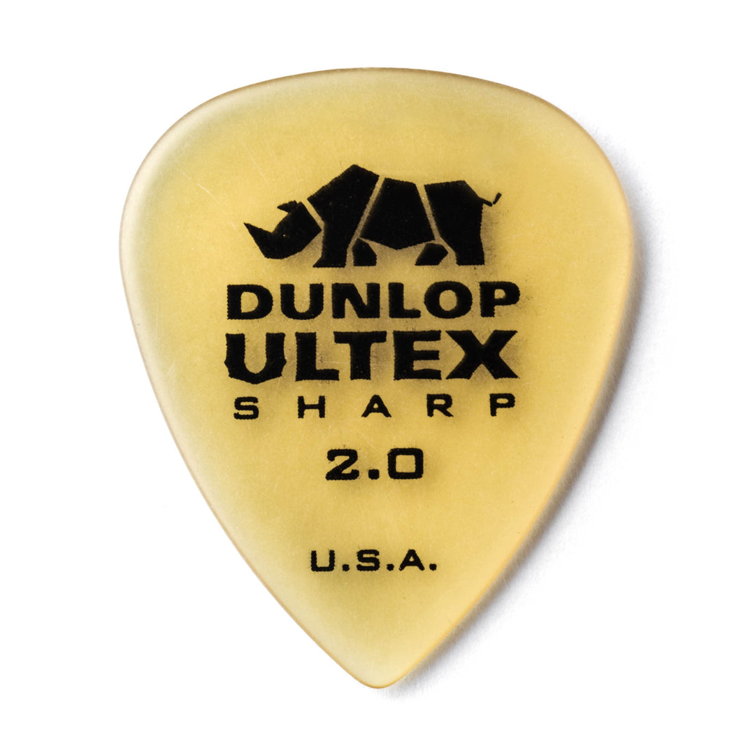 Dunlop 433P2.0 Ultex® Sharp, 2.0mm, 6/Player's Pack