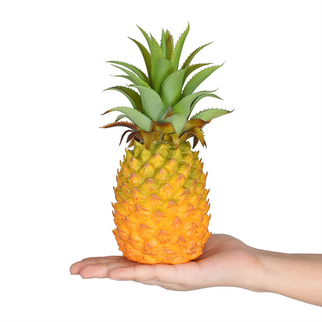 Artificial Pineapple, Realistic Artificial Fruit Fake Pineapple for Home Cabinet Table Party Decoration (8.2)