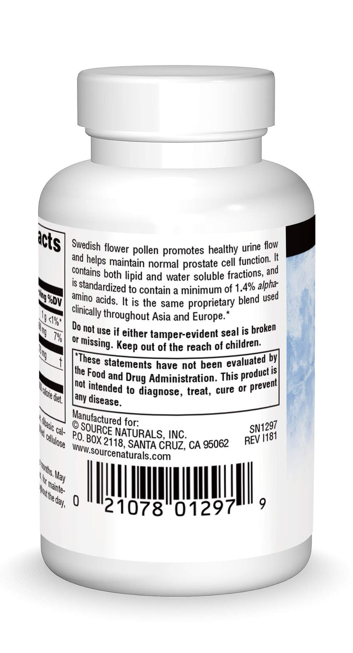 Source Naturals, Swedish Flower Pollen, 90 Tablets