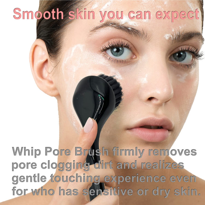 Japanese Soft &#39;&#39;Whip Pore&#39;&#39; Face Cleansing Brush