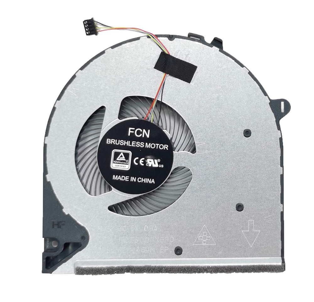 CPU Cooling Fan for HP 15-DU 15-DW 15-DY 15S-DU 15S-DR 15S-DY 15S-FQ,Compaitible L52034-001 DC28000N6F0 FLG0 DFS5K12114464N TPN-C139,