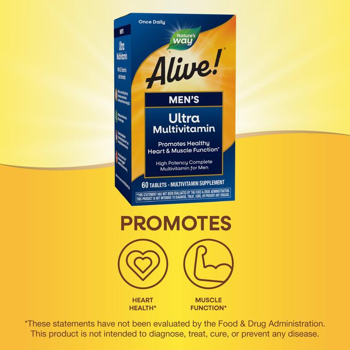 Nature&#39;s Way Alive! Men&#39;s Daily Ultra M