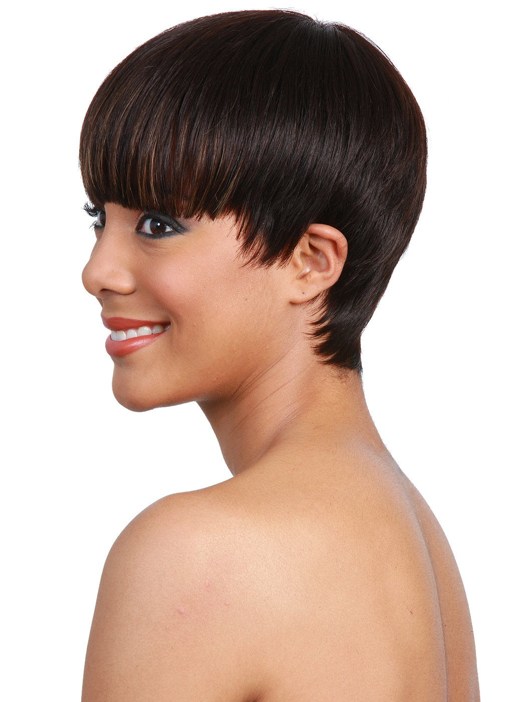 #DL4243: BOBBI BOSS Human Hair Wig - MH1212 CUTIE (#DL4243)