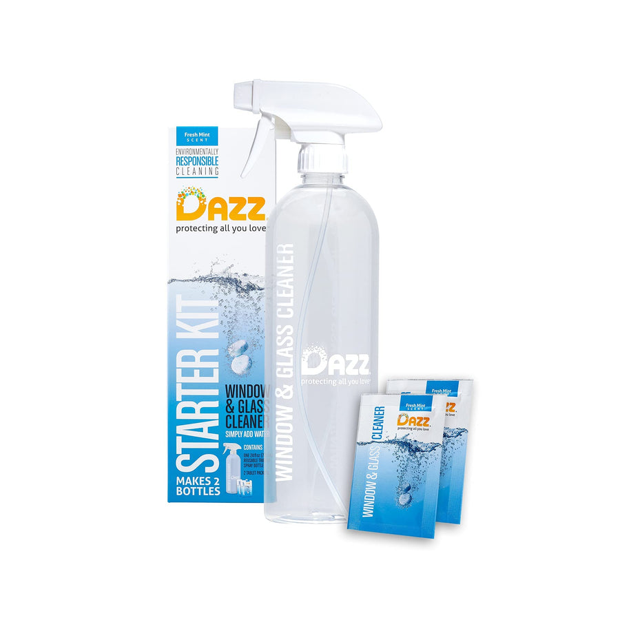 Dazz Natural Cleaning Tablets - Window and Glass Cleane