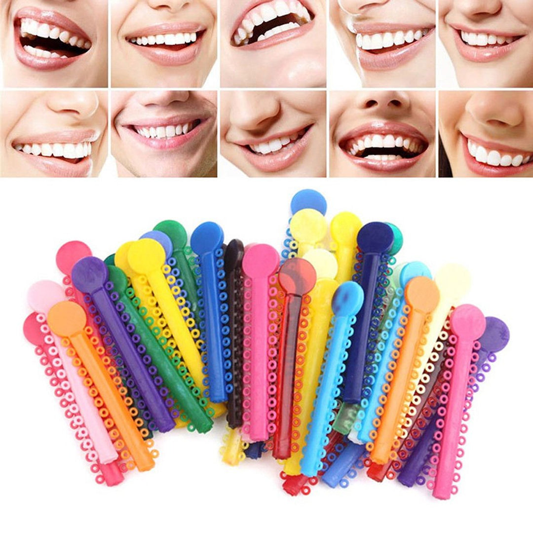 Wecando Orthodontic Ligature Ties Multi-color Orthodont