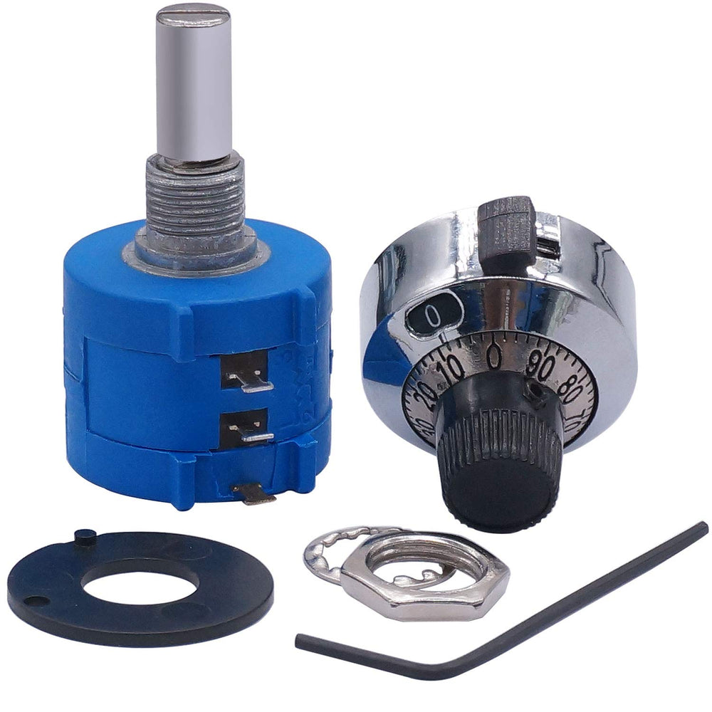 Taiss 3590S-2-104L 100k Potentiometer 10-Turn Rotary Wi