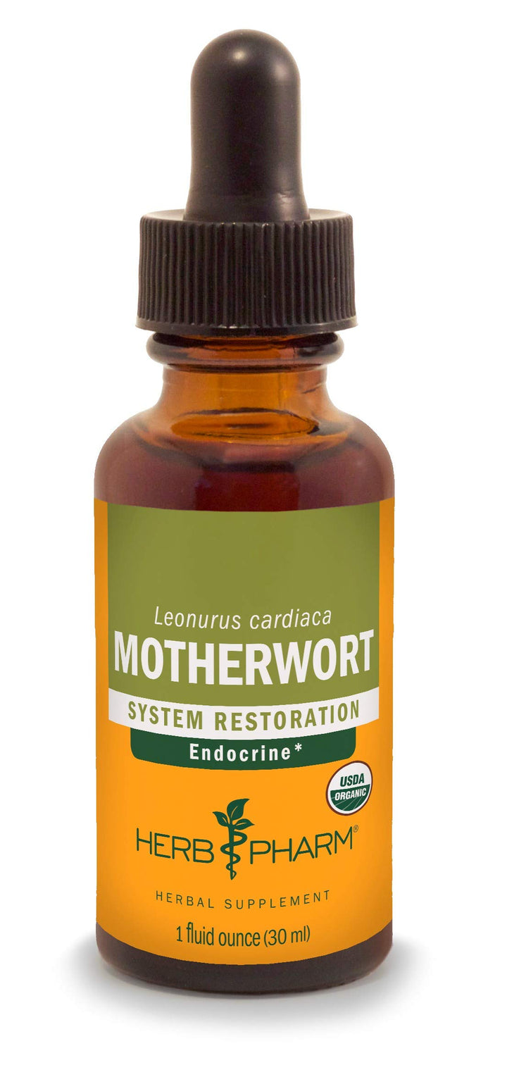 Herb Pharm Certified Organic Motherwort Liquid Extract 