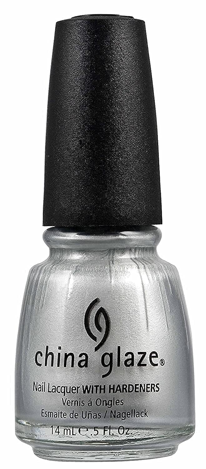 Nail Polish, Platinum Silver, 0.5 Fluid Ounce