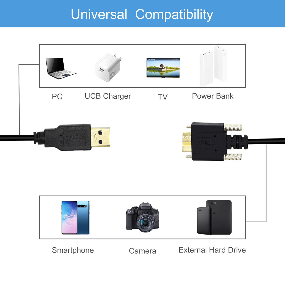GINTOOYUN USB 3.0 to Micro B Cable USB 3.0 A Male to Mi