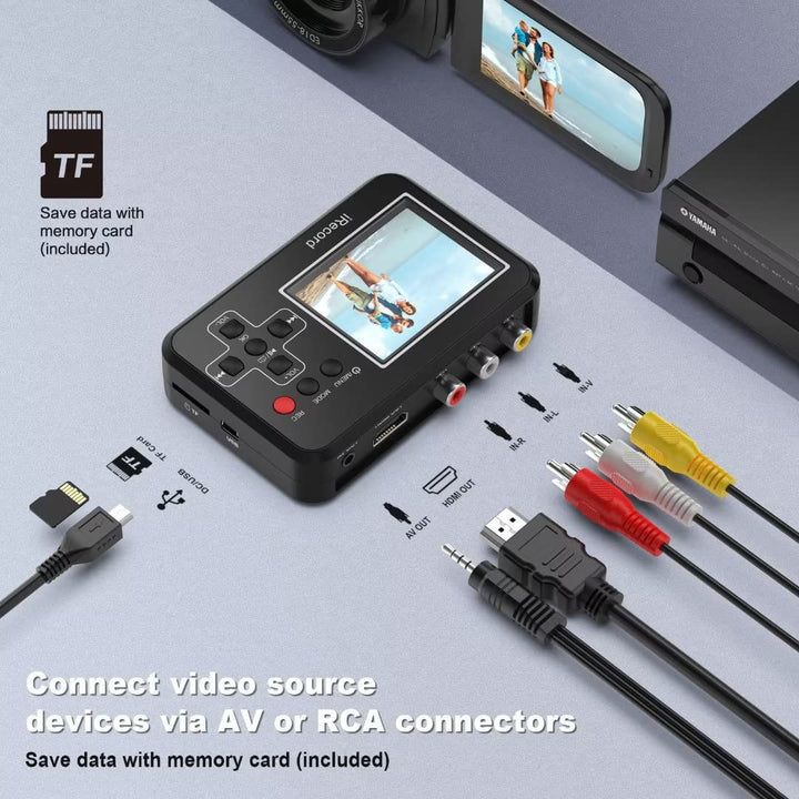 DIGITNOW Video to Digital Converter, VHS to Digital Con