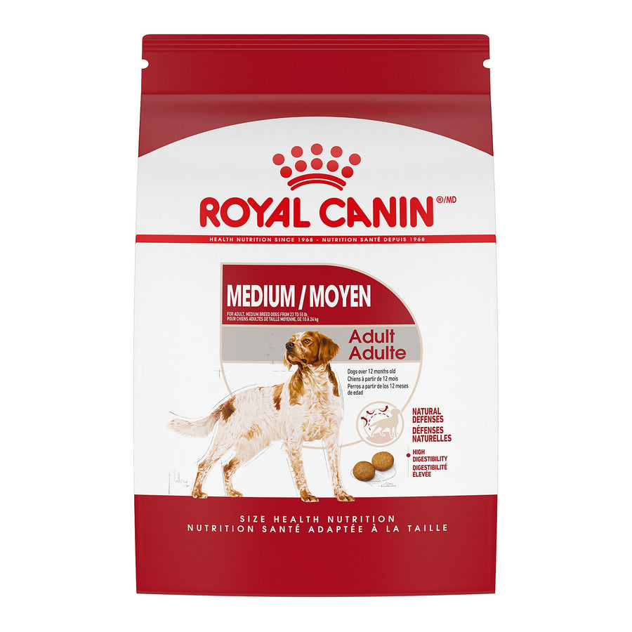Medium Breed Adult Dry Dog Food, 30 lb bag