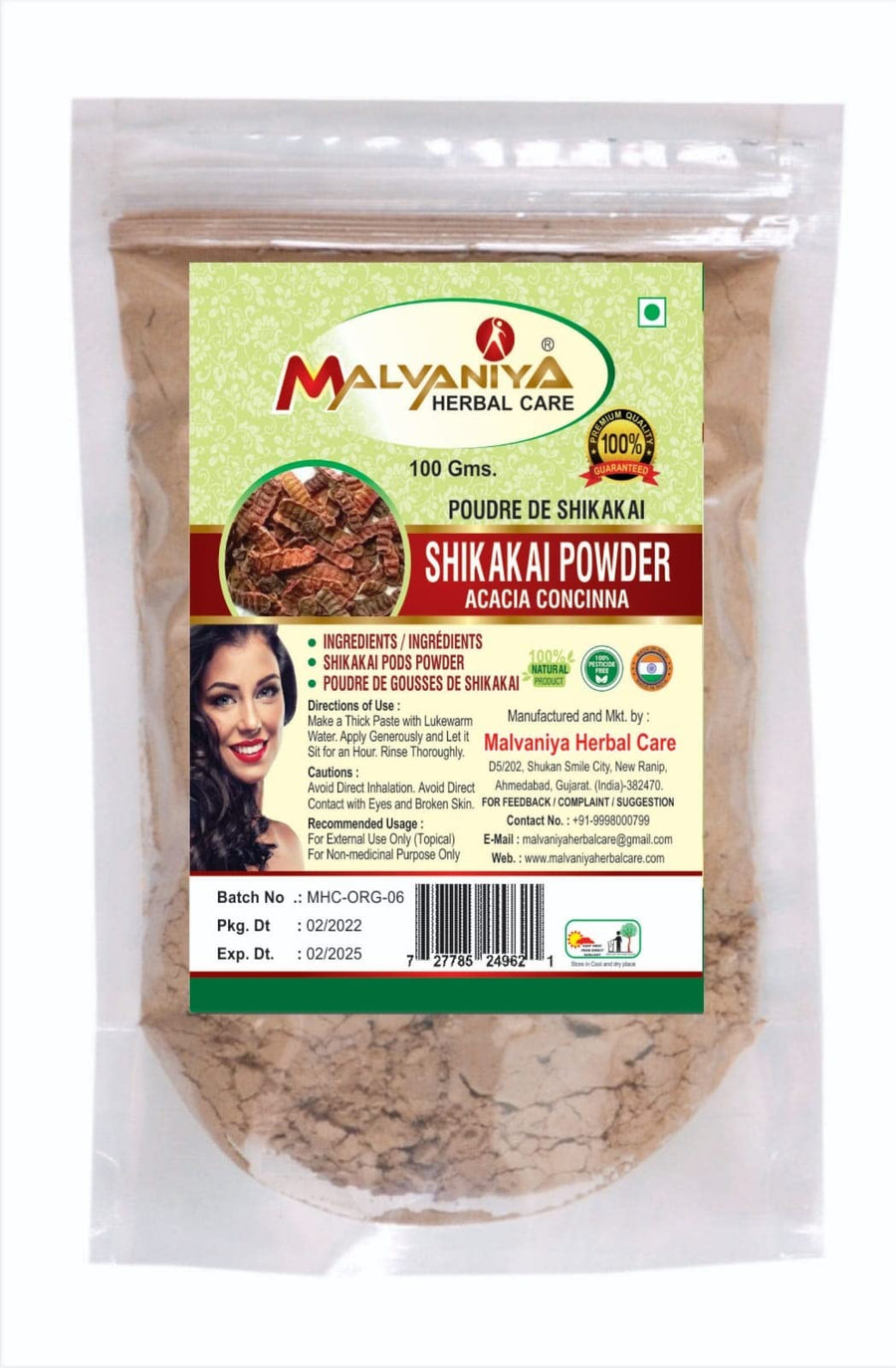100% Natural Hair care Powder for GORGEOUS HAIRS NATURA