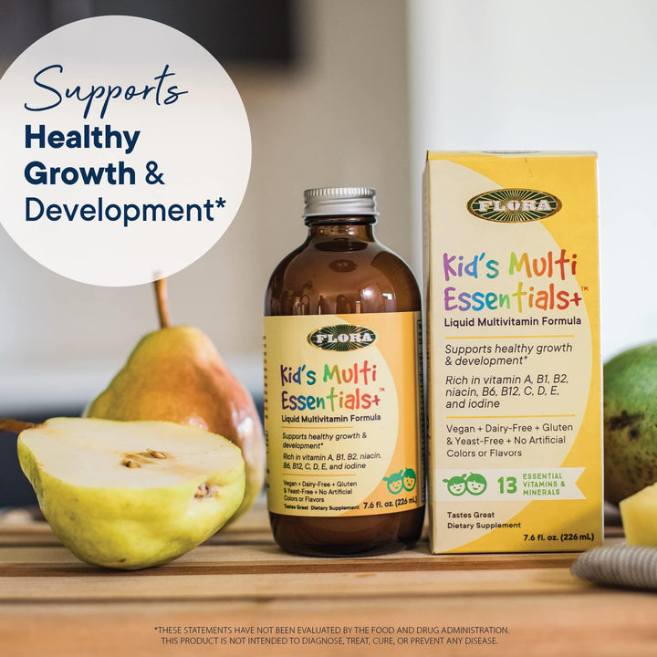 Flora - Kids Multi Essentials+, Liquid Multivitamin For