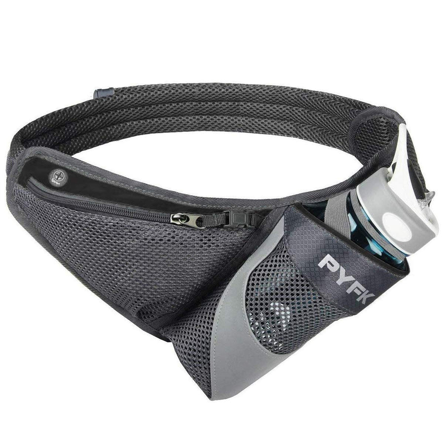 PYFK Running Belt Hydration Waist Pack with Water Bottl