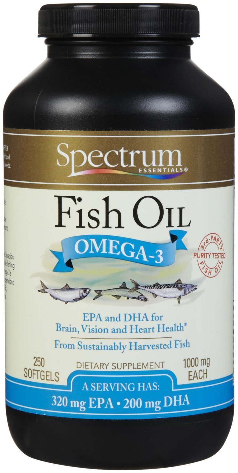 Essentials - Fish Oil, 250 Softgels