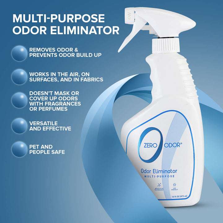 - Multi-Purpose Strong Odor Eliminator for Home, Office, Car, Bathroom, Hotel, Room Deodorizer, and Odor Neutralizer, 16oz