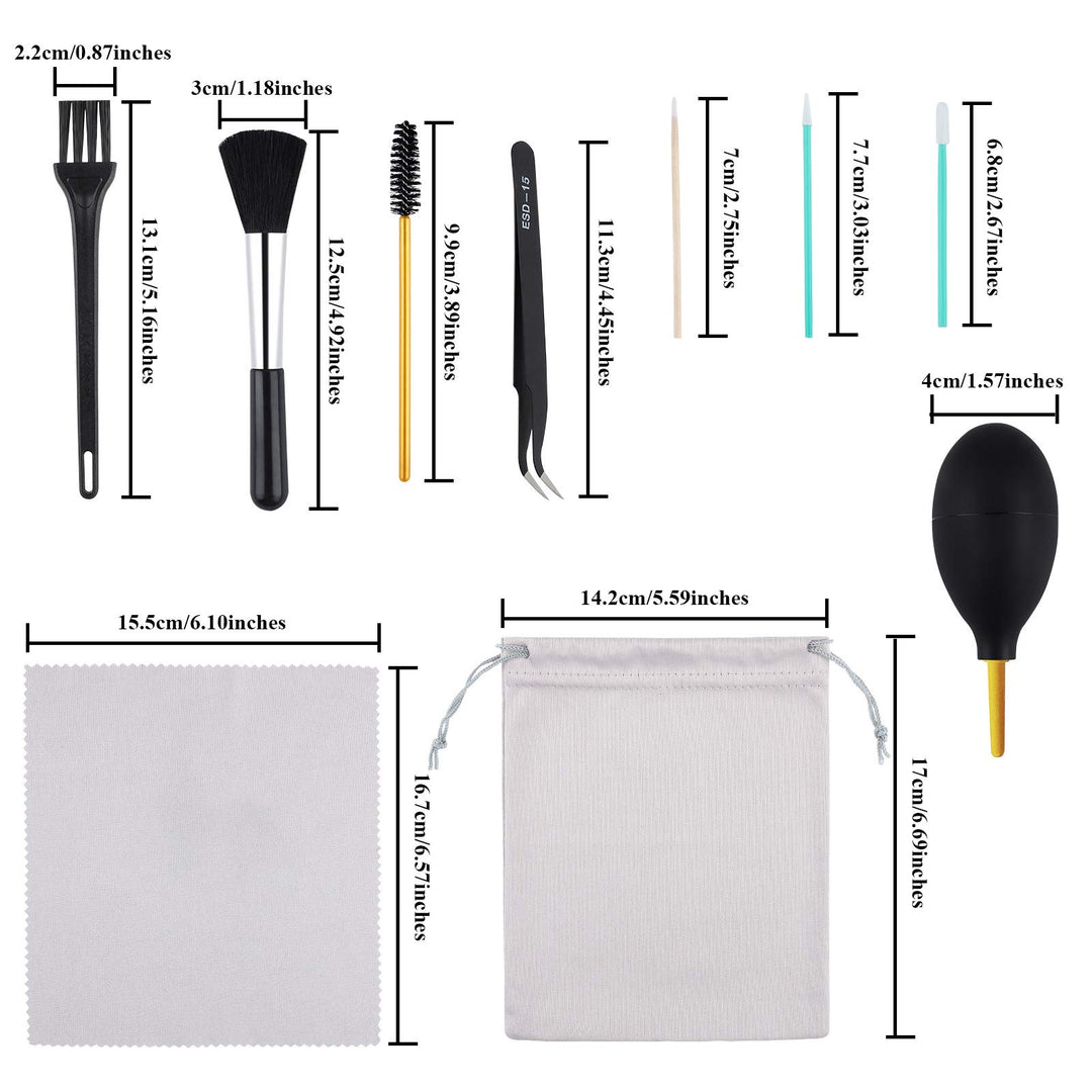 ADXCO 129 Pieces Cell Phone Cleaning Kit Camera Cleanin