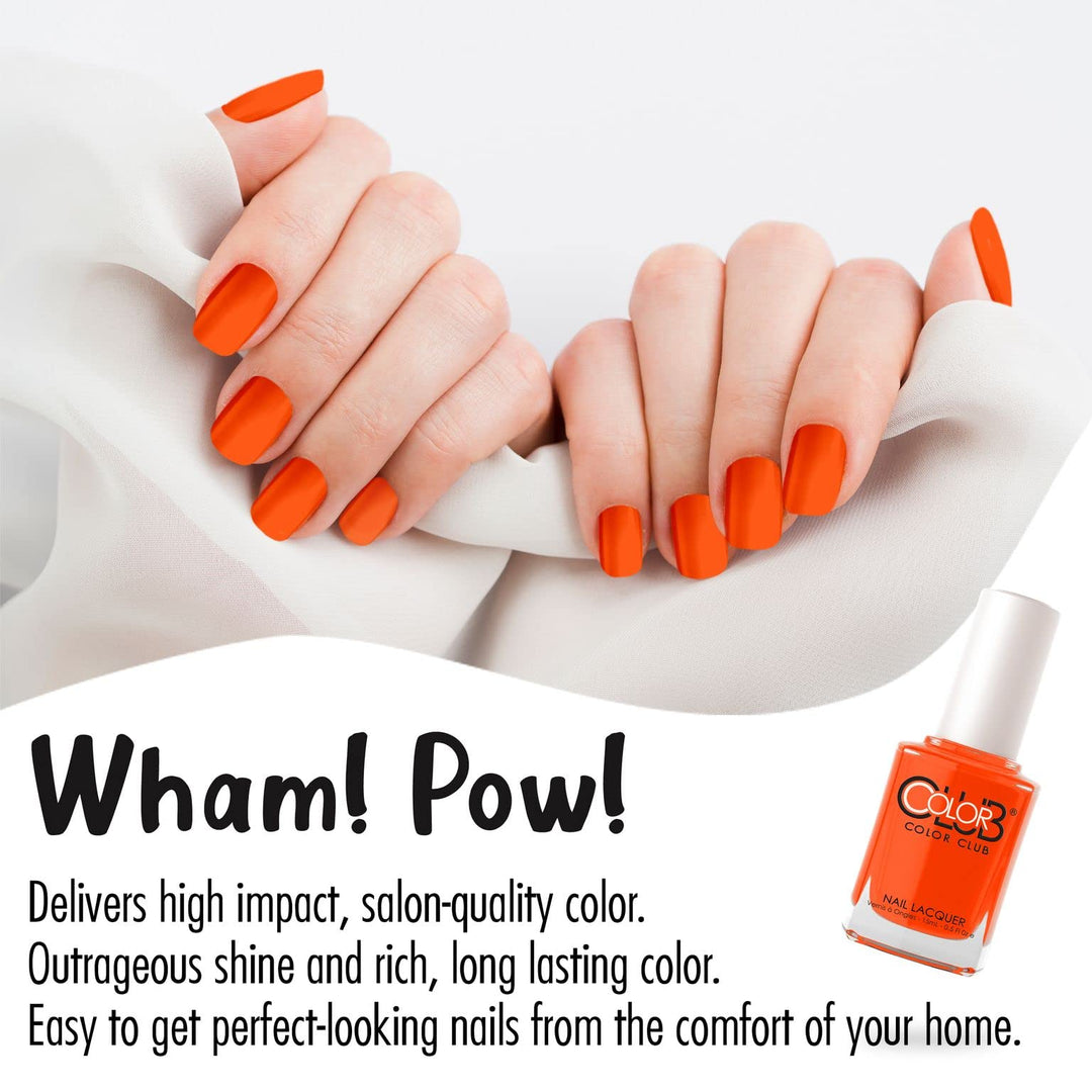 Nail Polish, Orange, Wham, Pow, .05 Ounce