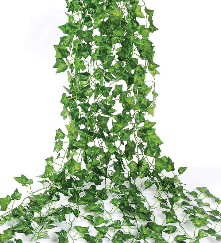 ZWYOQI 84 Feet Artificial Ivy Leaf Plants Fake Vine Han