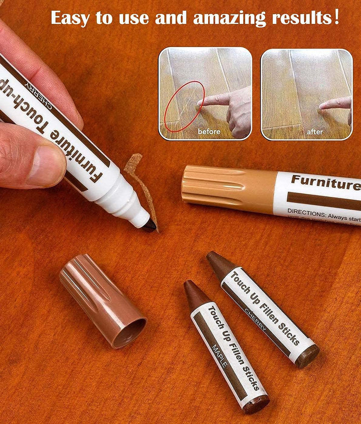 DAIXISM Furniture Markers Touch Up,Wood Filler Floor Sc